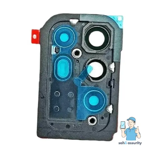 Camera Lens Glass with Frame for Oppo F19 Pro Plus 5G White thumbnail